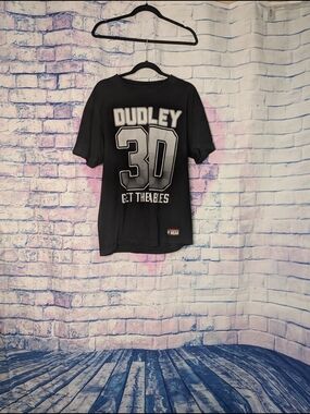 WWE Dudley 3D Black Graphic T-Shirt
